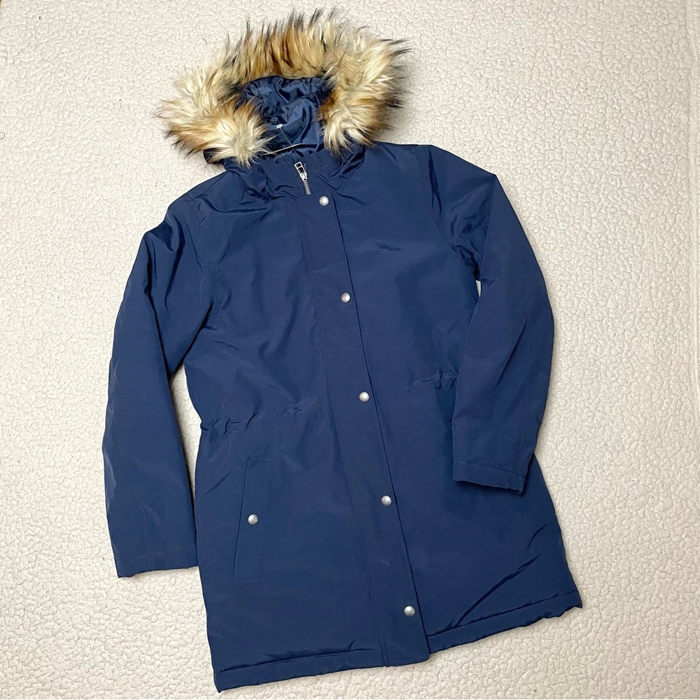 J. Crew Faux-fur Trimmed Winter Parka Jacket